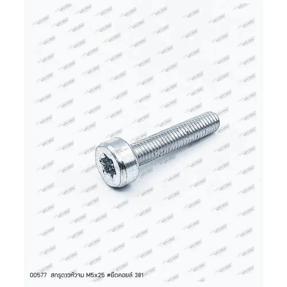 00577 สกรูยึดคอยล์ M5x25 MS381