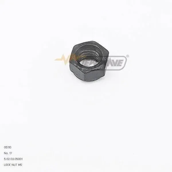05110 LOCK NUT M5 No.17 Atom