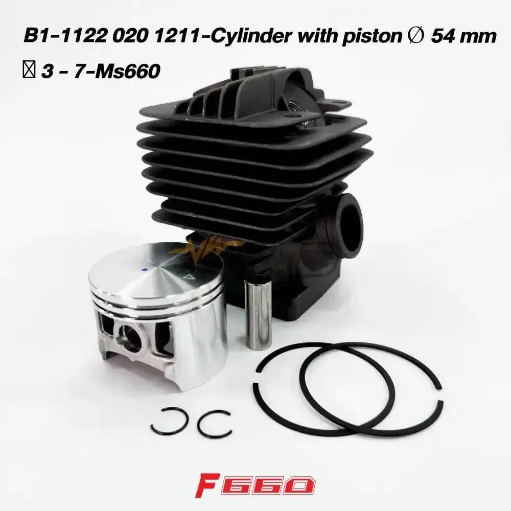 B1-1122 020 1211-Cylinder with piston O 54 mm X 3 - 7-Ms660