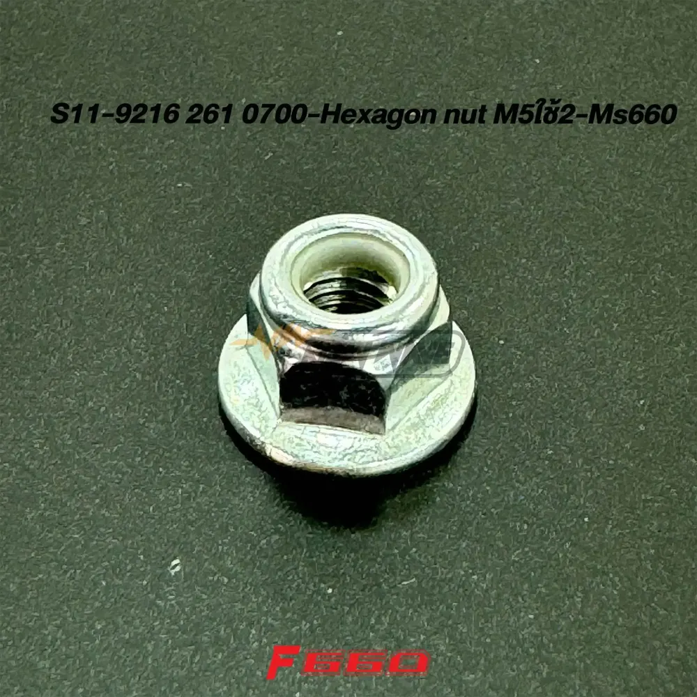 S11-9216 261 0700-Hexagon nut M5lở2-Ms660